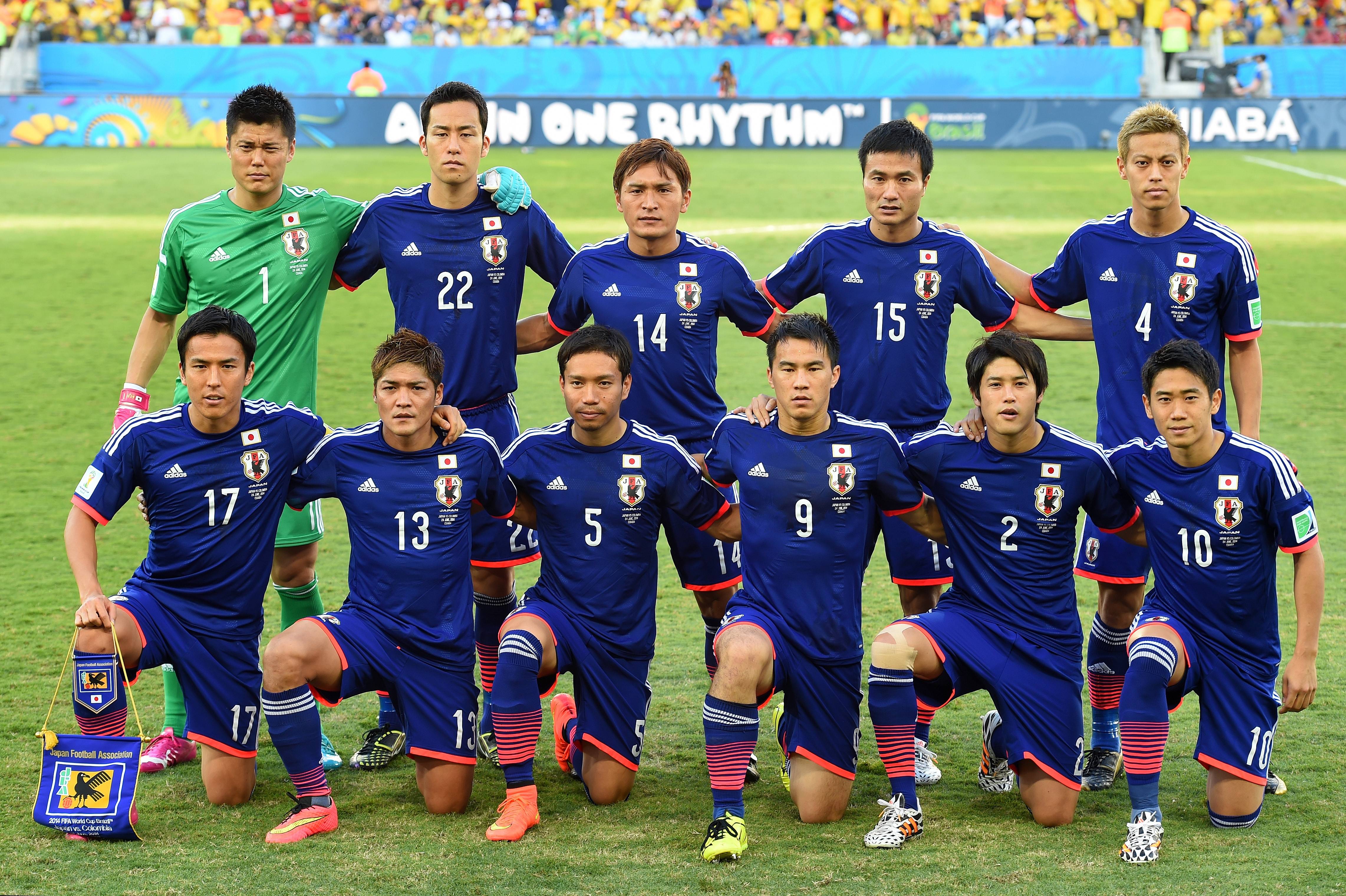 team photo for Japan