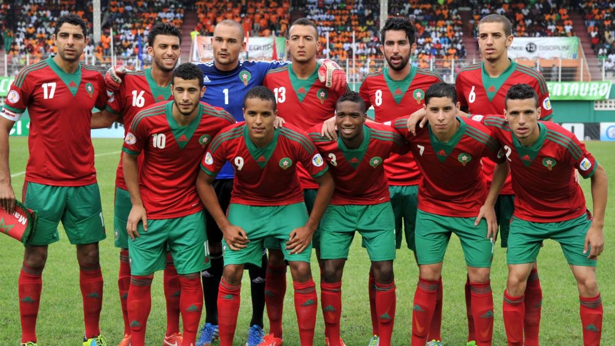 team photo for Morocco