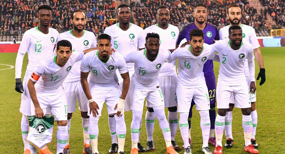 team photo for Saudi Arabia